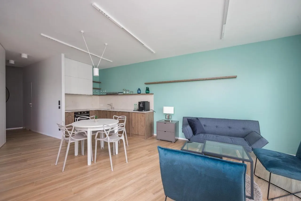 Okopowa Blue Apartment Warsaw