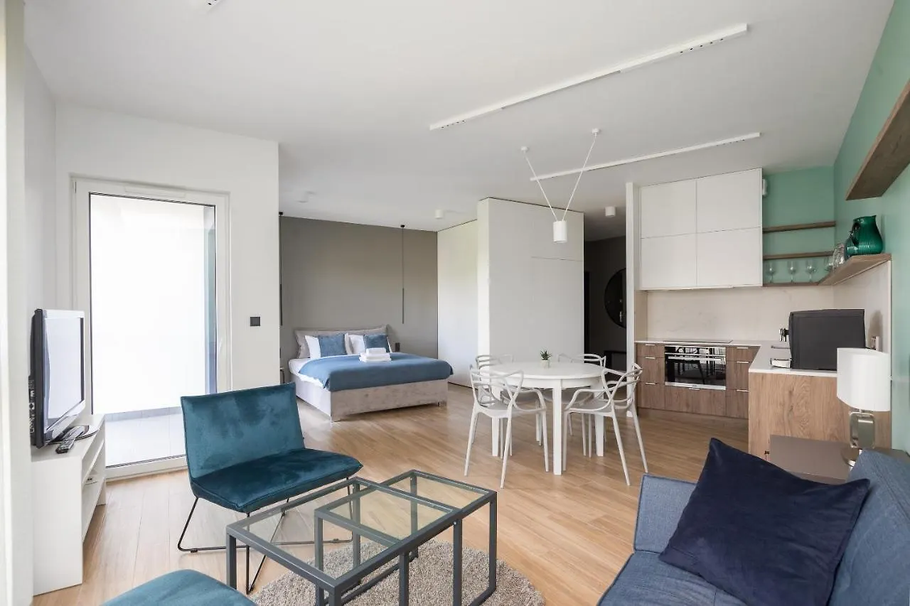 Okopowa Blue Apartment Warsaw